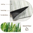 thumbnail image 6 of Spring Plants Area Rugs 2.7'x5', Washable Small Throw Rugs for Kitchen Bedroom, Modern Minimalist Leaves Lines Green Indoor Outdoor Rug Non-Slip Low Pile Carpet Runner Reversible Floor Mats, 6 of 8