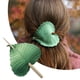 thumbnail image 5 of Retro Blue Bird/Green Leaf Hair Pin Stick Slide Con Stick Personality Gift Para Mujeres Party Cosplay Props Cateissary AP006401-01, 5 of 6