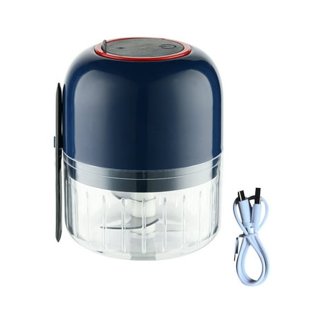 

JuJiay Ginger Chopper Food Processor Wireless Convenient Small Meat Food Chopper Garlic Grinder