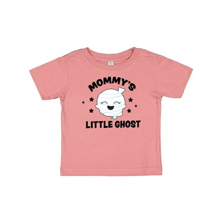 

Inktastic Cute Mommy s Little Ghost with Stars Gift Baby Girl T-Shirt
