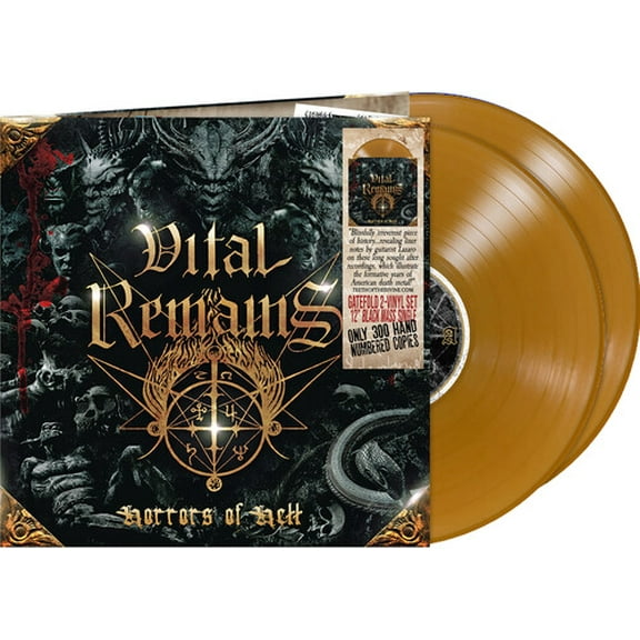 Vital Remains - Horrors of Hell - Damnation Gold - Music & Performance - Vinyl