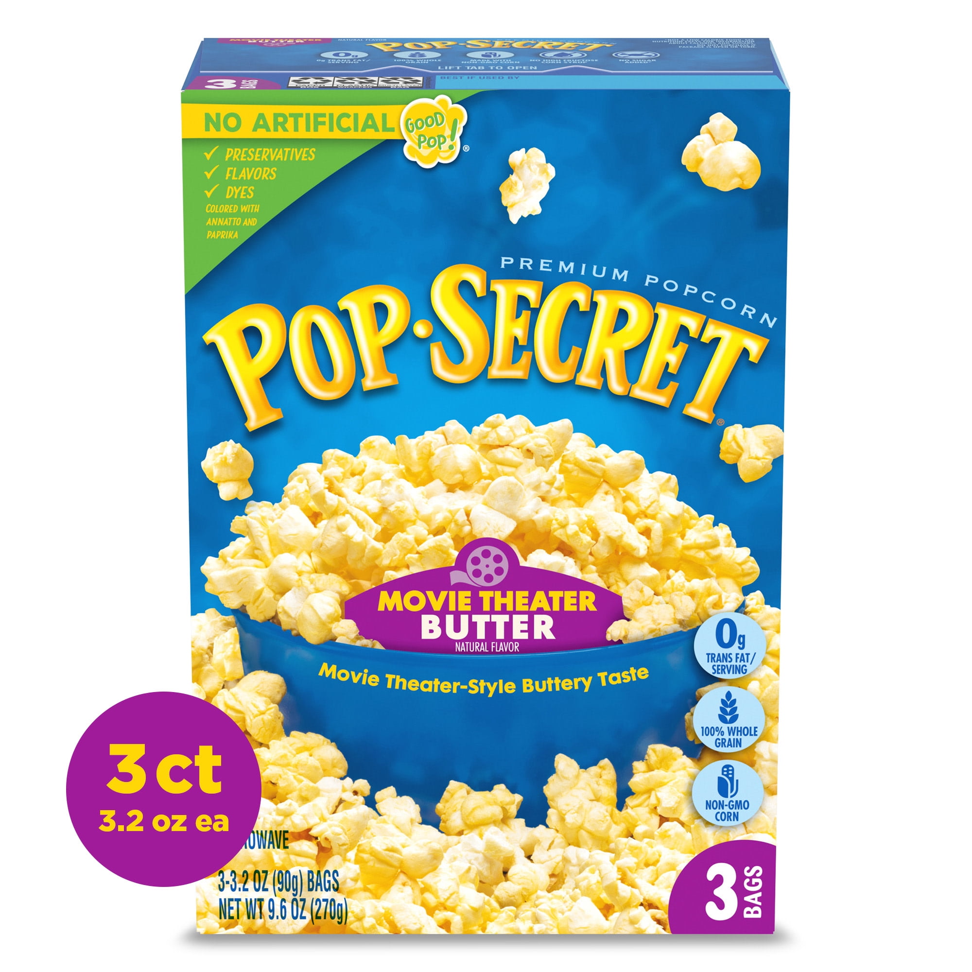 Popcorn Box 2.8 oz Case of 100 