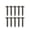 Chrome, variant on LOOKSEVEN 10 Pcs 2x10mm Guitar Truss Rod Cover Screws For Gibson Epi Les Paul 3 Colors- Black