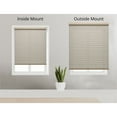 thumbnail image 4 of Linen Avenue Cordless Standard Light Filtering Cellular Shade 47 1/2 W x 48 H, Muslin (Arrives 1/4" Narrower), 4 of 8