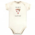 thumbnail image 6 of Touched by Nature Organic Cotton Bodysuits 5pk, Pizza, 9-12 Months, 6 of 6