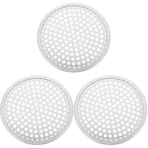 FUEENIRVA Wear-Resistant Stainless Steel Pizza Tray for Oven Non-Stick 3Pcs