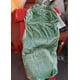 thumbnail image 5 of Myvepuop - Sofá plegable de peluche para niños, 2 en 1, con respaldo, diseño de dibujos animados, color verde, 5 of 6