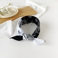 thumbnail image 2 of IYYVV Soft Bandanas for Men and Women Paisley Pattern Handkerchiefs Headband Head Scarf 19x19 Inch Dark Gray, 2 of 4