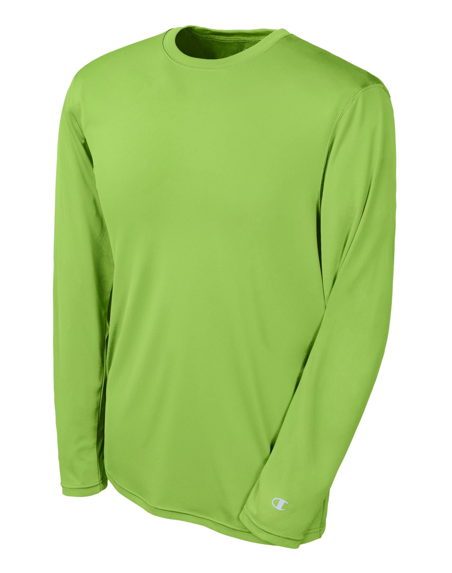 champion men's double dry long sleeve tee