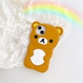thumbnail image 1 of Cartoon Animal Bear Cute Soft Silicone Case for IPhone 13 12 11 14 Pro Max XS XR X 7 8 Plus SE 2020 IPone 14Pro Protective Cover xuanjing unisex, 1 of 2