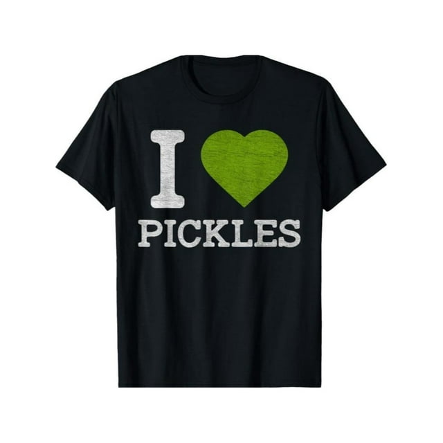 Cotton l Love Pickles Shirt - Funny T Shirts forMen & Women 2025 $ummer New Style T-ShirtTop Vintage Relaxed Fit Tshirt