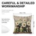 thumbnail image 2 of flowerslinen throw pillowcase decoration pillowcase gifting preferred 18x18 inch cushion cover 2 sets sofa pillowcase sofa bedroom living room car, 2 of 8