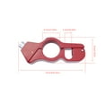 thumbnail image 4 of Brake Lock,Brake Lock Secures Bike Lock Theft Moped Atv Heavy Duty Bike Moped Lock (red) Locks Duty Lock Moped Theft Brake Theft Helmet And Brake Theft (red) Duty Locks Handlebar Heavy, 4 of 7