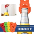 thumbnail image 3 of 12 Piezas Simple Abrelatas Fácil Abrelatas Soda Cerveza Abrelatas Manual Fácil Abrelatas Colorido Bebida Puede Protector Cap, 3 of 6