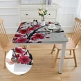 thumbnail image 2 of Acheng Bird Branch Flowers Square Table Cover 100% Polyester Fiber 46*46, 2 of 8