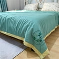 thumbnail image 4 of Hinati Clearance Cooling Comforter Queen Size Super Comfortable Cotton Blanket A Must-Have for All Seasons Queen Size Sofa Blanket for Sleeping Keep Out The Cold in Winter 59X80in Prime Day, 4 of 5