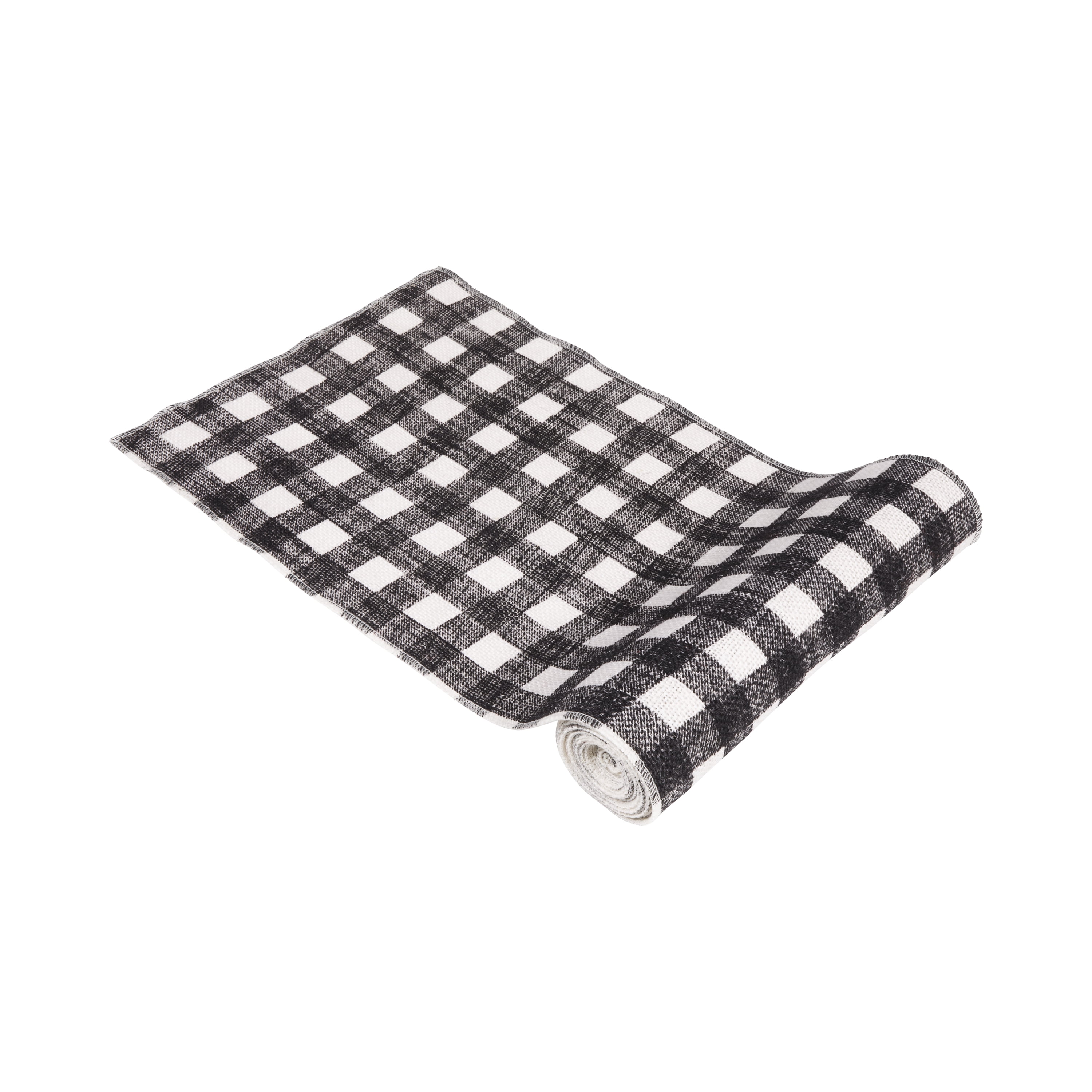 Love, Laugh, Craft Jute Burlap Table Runner Roll, Ribbons, 12"W x 3-Yards, Multi-Color