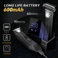 thumbnail image 4 of Recortadora corporal VIKICON TrimMate 2 en 1 para hombre con luz LED, 4 of 9
