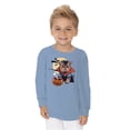 thumbnail image 2 of Awkward Styles Halloween Toddler Long Sleeve Shirt Vampire Morkie Kids T-Shirt, 2 of 5