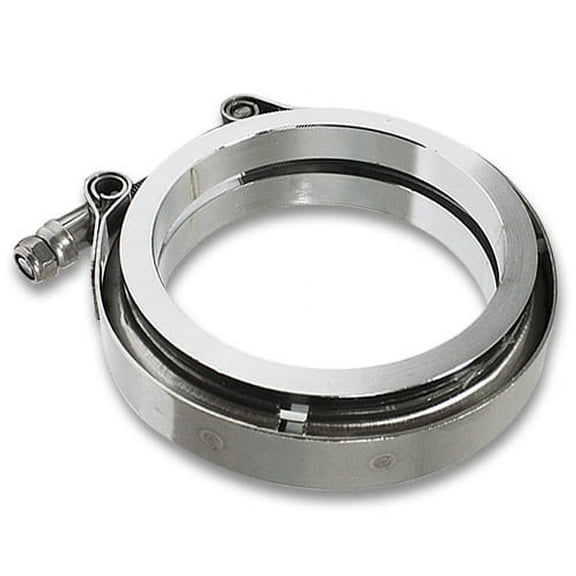 3" Stainless Steel V-Band Clamp & CNC Flange Kit