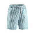 thumbnail image 4 of Mens Shorts Casual Striped Drawstring Spring Summer Outdoor Printed Beach Holiday Running Shorts Men With Pockets, 4 of 7