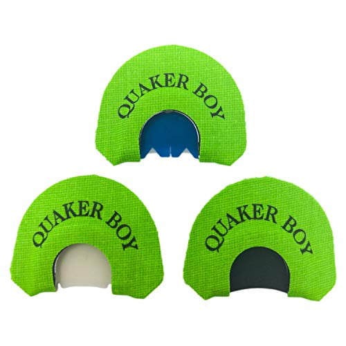 Quaker Boy SR Lot de 3 Appels « Turkey Mouth »