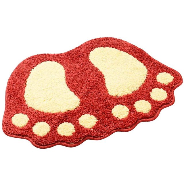 Cute Foot Pads Soft Microfiber Bathroom Rug Non Slip Doormat Cute Large Doormat Absorbent Carpet for Bedroom Kitchen Carpet