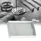 thumbnail image 4 of Bandeja de almacenamiento de piezas de reloj, marco de aluminio, malla de acero, herramienta de limpieza, organizador, placa secadora, 4 of 8