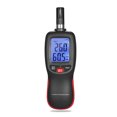 thumbnail image 1 of Digital Temperature and Humidity Meter LCD Thermo-Hygrometer Mini Thermometer Hygrometer Psychrometer Bulb Dew Point Temperature Detector with Max/Min/Data Hold Mode, 1 of 7