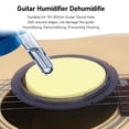thumbnail image 3 of Guitar Soundproof Cover, Erosion Resistance Guitar Humidifier Easy Installation Soft Silicone Insert Humidity Control  for 101-103mm Soundhole Guitars, 3 of 7