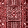 thumbnail image 1 of Ahgly Company Indoor Square Abstract Red Modern Area Rugs, 7' Square, 1 of 4
