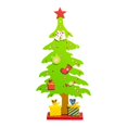thumbnail image 2 of Christmas Decorations Christmas Decorations Single Wood Chip Christmas Tree Ornaments Christmas Tree Decorations, 2 of 3