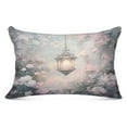 thumbnail image 3 of Pillow Case Plush Pillow Lantern in Floral Garden Case standard size/King size/Queen size Bed Pillow Pillowcases, 3 of 9