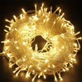 thumbnail image 1 of Tira de iluminación intermitente para interior y exterior, luces de decoración de hadas centelleantes para árbol de Navidad, fiesta de boda, novedad, 600 LED, 100M, 1 of 3