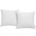thumbnail image 1 of Modway EEI-2001-WHI Convene Two Piece Patio Pillow Set Outdoor Furniture, White, 1 of 2