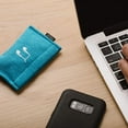 thumbnail image 6 of UT Wire Pocket Earbud Earphone Case Pouch - Blue - 2 Pack, 6 of 6