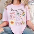 thumbnail image 2 of She Is Mom Christian Floral Mom Shirt, Mama Tee Shirt, Mom Birthday Gift, Mothers Day Shirt,Gift For Mom, 2 of 4
