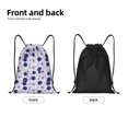 thumbnail image 4 of Bingfone Daisies Flowers Drawstrings Backpacks Bags for Men Women Gym Drawstrings Bag-Medium, 4 of 8