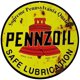 thumbnail image 1 of Pintura Hojalata Redonda 30x30cm Borde Cóncavo Y Convexo Pennzoil Aceite Serie Bodegones, 1 of 9