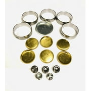 Cam Bearings & Brass Freeze Plug Set Compatible with Ford sb 351C 351M 400.