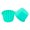 Green, variant on Cake Mould Cupcake Paper Roll Rimmed Disposable Gold And Silver Baking High Temperature Roll for 50PCS