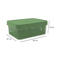 thumbnail image 3 of Caja con Tapa 11 Litros Plastic Trends Modelo Paris Color Verde, 3 of 4