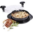 thumbnail image 1 of Pro Chicken Shredder Transparent Lid with Ergonomic Handle Visible Chicken Breast Shredder Tool, Dishwasher Safe Cleaning Brush - Meat Shredder Machine, 1 of 6