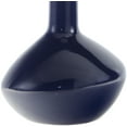 thumbnail image 3 of Livabliss Aviara Rustic Accent Table Lamp, 15-inch, Dark Blue with White Shade, 3 of 5