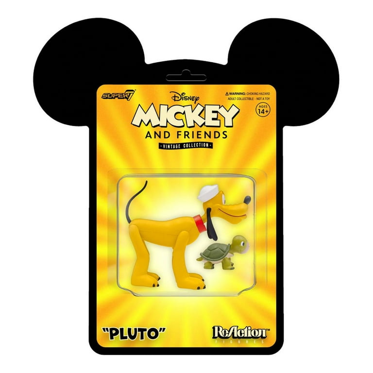 Disney Vintage Collection Pluto 3 3/4-Inch ReAction Figure