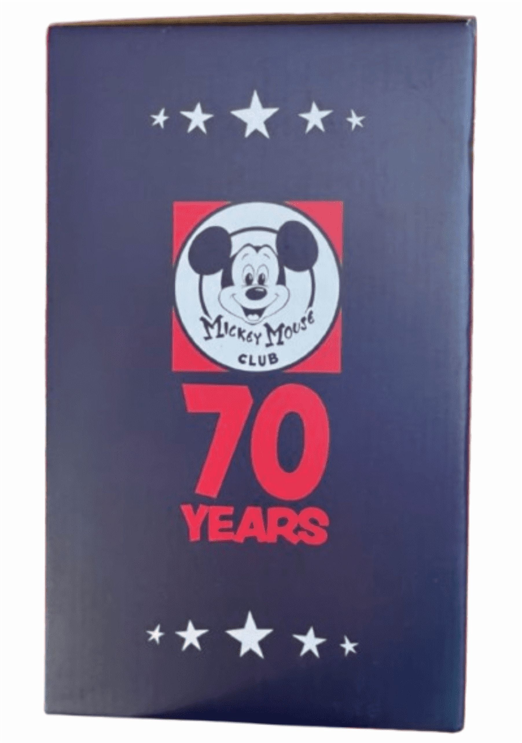 Disney Parks Exclusive Mickey Mouse Club Art Statue 70 Year