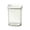 B, variant on Tuscom Transparent Airtight Storage Jar, Clear Plastic Container for Kitchen Snacks, 3.5 Inch Square Canister for Coffee Beans Grains