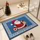 thumbnail image 1 of Alfombra de Baño Navideña de Punto | Alfombra de Baño Absorbente de Terciopelo de Cristal Antideslizante de 60 X 40 Cm | Felpudo Suave y Cálido para La Entrada Del Baño, Ideal para Decorar El Hogar y, 1 of 6