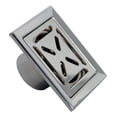 thumbnail image 1 of Coladera Cuadrada De Acero Inoxidable De 10x10 Pc-301 Coflex negro, 1 of 2