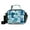 Blue Marine Life Patterns, variant on Insulated Lunch Bag 6L Leak-Proof Lunch Box with Shoulder Strap Multiple Pockets Lunch Tote Fox Skull